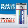imageACDelco 12Count 9 Volt Batteries Maximum Power Super Alkaline Battery 7Year Shelf Life Reclosable Packaging9 Volt 24Count
