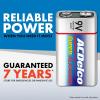 imageACDelco 12Count 9 Volt Batteries Maximum Power Super Alkaline Battery 7Year Shelf Life Reclosable Packaging9 Volt 8Count