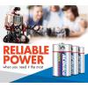 imageACDelco 24Count D Batteries Maximum Power Super Alkaline Battery 7Year Shelf Life Reclosable Packaging8 Count Pack of 1
