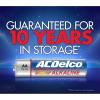 imageACDelco AA and AAA 48Count Combo Pack Super Alkaline Batteries 24Count Each 10Year Shelf Life Recloseable Packaging300 Count