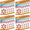 imagePowermax Size 13 Hearing Aid Batteries 60 Count LongLasting Battery Pack Orange Long Tab for Easy ChangeSize 13  120 Count