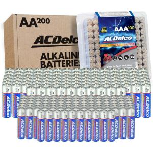 imageACDelco AA and AAA 48Count Combo Pack Super Alkaline Batteries 24Count Each 10Year Shelf Life Recloseable Packaging1 Count Pack of 1