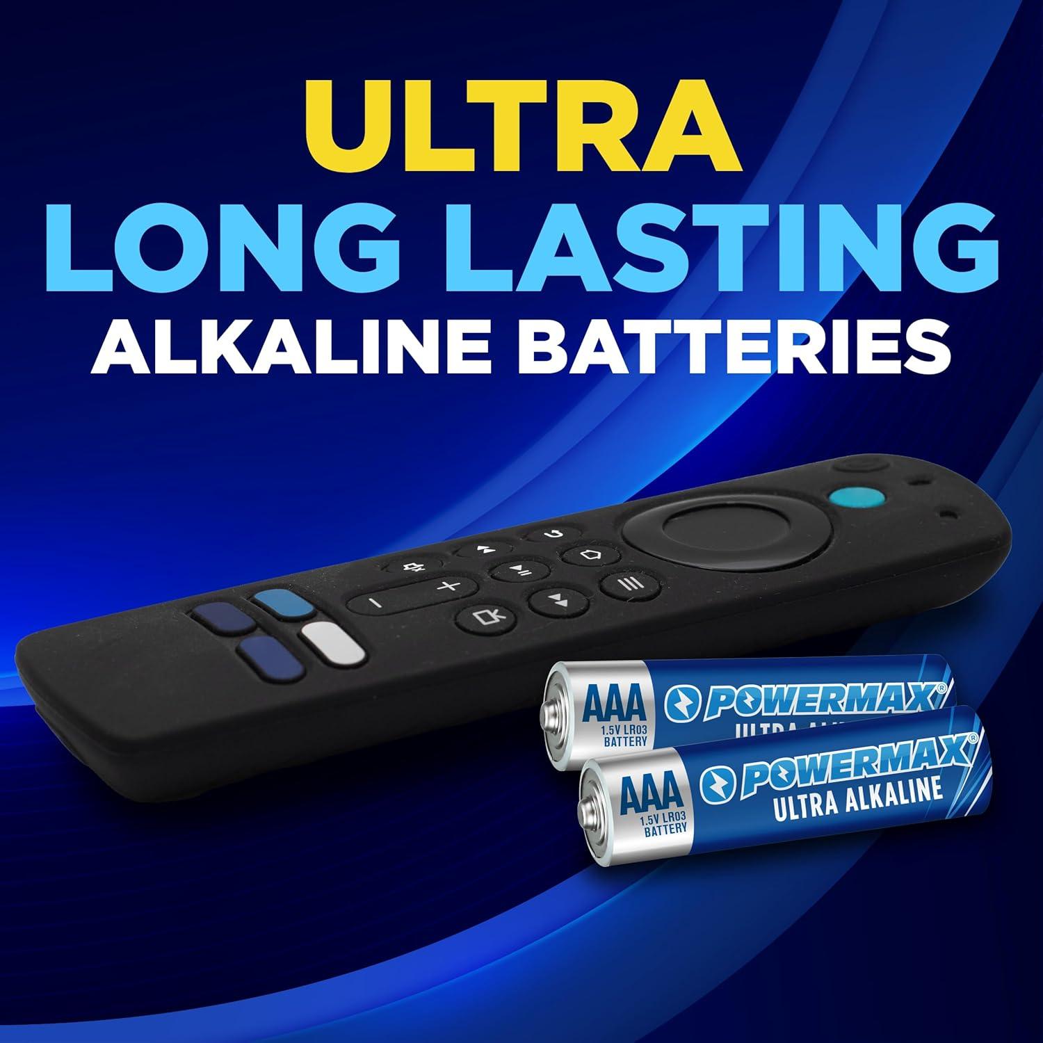 thumbnail image 2 of PowerMax AAA Alkaline Batteries – 24 Pack – 10 Year Shelf Life – Long Lasting 2 of 4