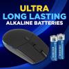 imagePowermax 48Count Double AA Batteries Ultra Long Lasting Alkaline Battery 10Year Shelf Life Reclosable PackagingAA  60 Count