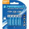 imagePowermax 100Count Triple AAA Batteries Ultra Long Lasting Alkaline Battery 10Year Shelf Life Reclosable PackagingAAA  12 Count