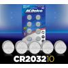 imageACDelco 24Count CR2032 Batteries Lithium 3V Coin Cell Button Battery Pack for Watch and Small Electronics 5 Year Shelf Life10 Count  CR2032
