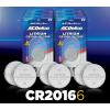 imageACDelco 6Count CR2016 Batteries Lithium 3V Coin Cell Button Battery Pack for Watch and Small Electronics 5 Year Shelf Life6 Count  CR2016 Pack of 2