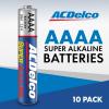 imageACDelco Alkaline Batteries Combo Pack 40Double AA 36Triple AAA 8 Count of 9VoltAAAA  10 Count