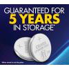 imagePowermax 6Count CR2032 Batteries Lithium 3V Coin Cell Button Battery Pack for Watch and Small Electronics 5 Year Shelf LifeCR2025  6 Count