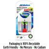 imagePowermax ACDelco Rechargeable Batteries 4 Double AA and 4 Triple AAA InstaUse Battery Pack Precharged2 AA with Charger