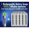 imagePowermax ACDelco Rechargeable Batteries 4 Double AA and 4 Triple AAA InstaUse Battery Pack PrechargedAA