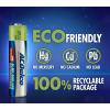 imagePowermax ACDelco Rechargeable Batteries 4 Double AA and 4 Triple AAA InstaUse Battery Pack PrechargedAA