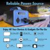 imagePowermax Portable Power Station 230Wh Solar Powered Generator with Dual Fan Cooling Backup Power Supply for Outdoor Camping and Emergency