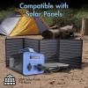 imagePowermax Portable Power Station 230Wh Solar Powered Generator with Dual Fan Cooling Backup Power Supply for Outdoor Camping and Emergency