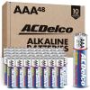 imageACDelco Alkaline Batteries Combo Pack 40Double AA 36Triple AAA 8 Count of 9VoltAAA  48 Count