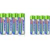imagePowermax ACDelco Rechargeable Batteries 4 Double AA and 4 Triple AAA InstaUse Battery Pack PrechargedAA  AAA