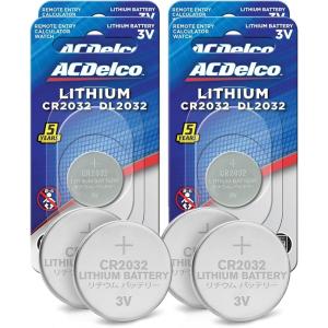 imageACDelco 6Count CR2016 Batteries Lithium 3V Coin Cell Button Battery Pack for Watch and Small Electronics 5 Year Shelf Life4 Count  CR2032