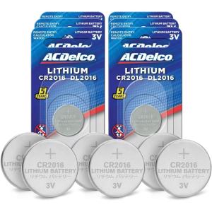 imageACDelco 6Count CR2016 Batteries Lithium 3V Coin Cell Button Battery Pack for Watch and Small Electronics 5 Year Shelf Life6 Count  CR2016