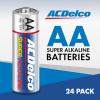 imageACDelco 60Count Double AA Batteries Maximum Power Super Alkaline Battery 10Year Shelf Life Reclosable PackagingAA  24 Count