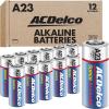 imageACDelco 12Count A23 Batteries 12V Maximum Power Super Alkaline Battery 5Year Shelf Life12 Count Pack of 1