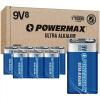 imagePowermax 8Count 9V Batteries Ultra Long Lasting Alkaline Battery 7Year Shelf Life Reclosable Packaging9V  8 Count
